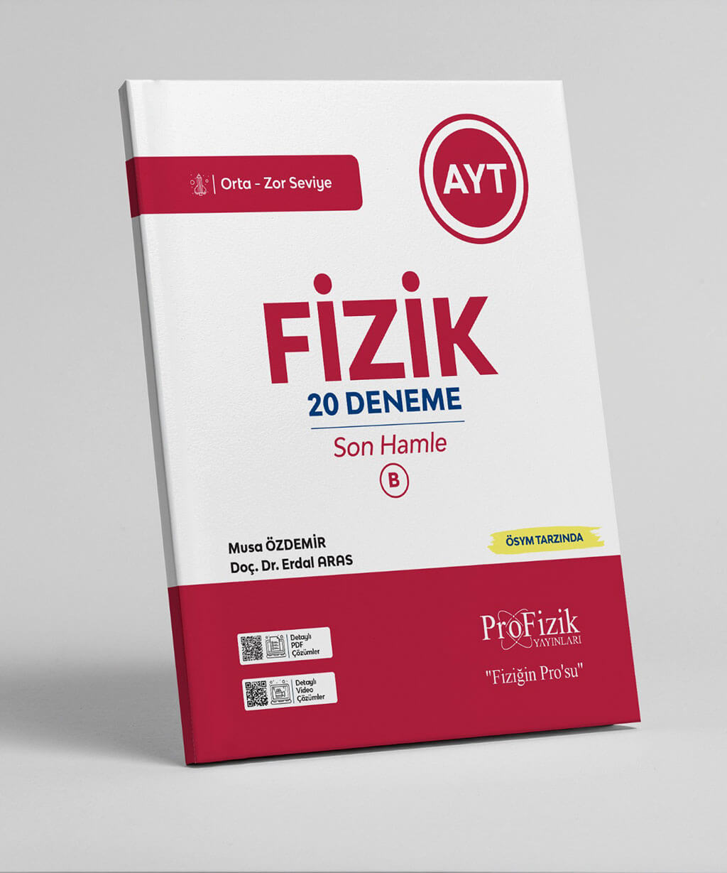 AYT Fizik 20 Deneme Son Hamle - B